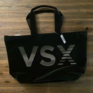 Victoria’s Secret Black VSX Large Tote Bag NWT